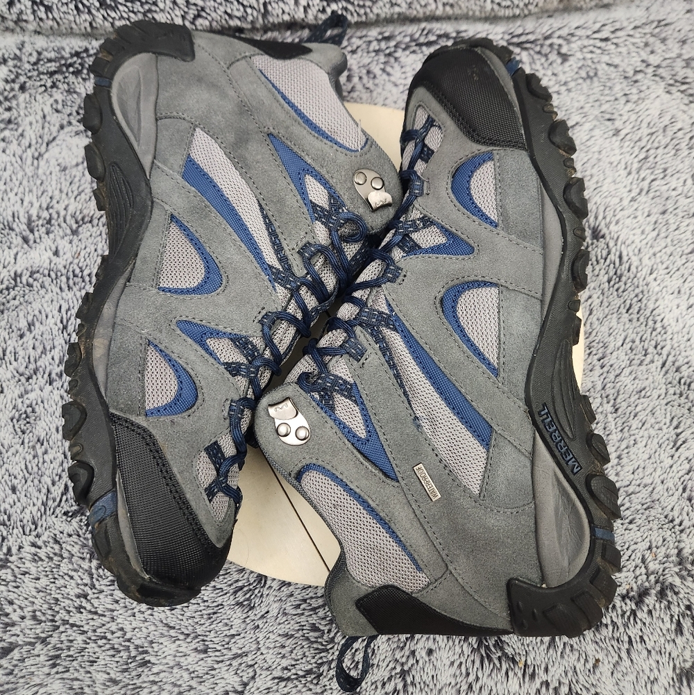 Merrell Hiking Trail Outdoor Shoes Castle Rock/Dark Denim Men's Size 11.5 - Picture 6 of 9